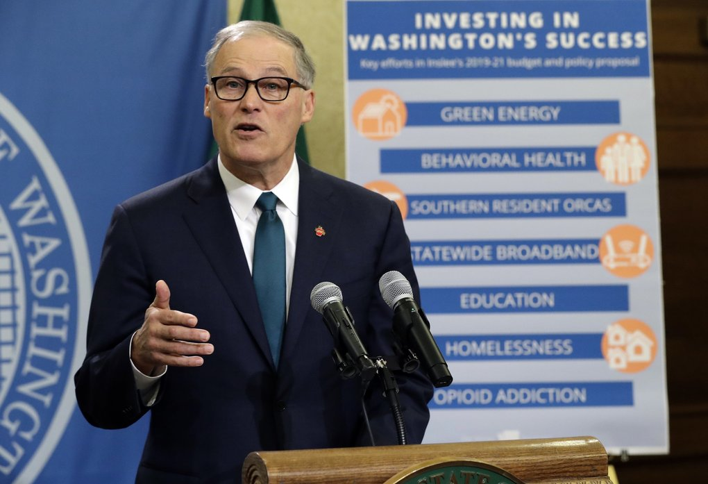 Image result for photos of gov jay inslee