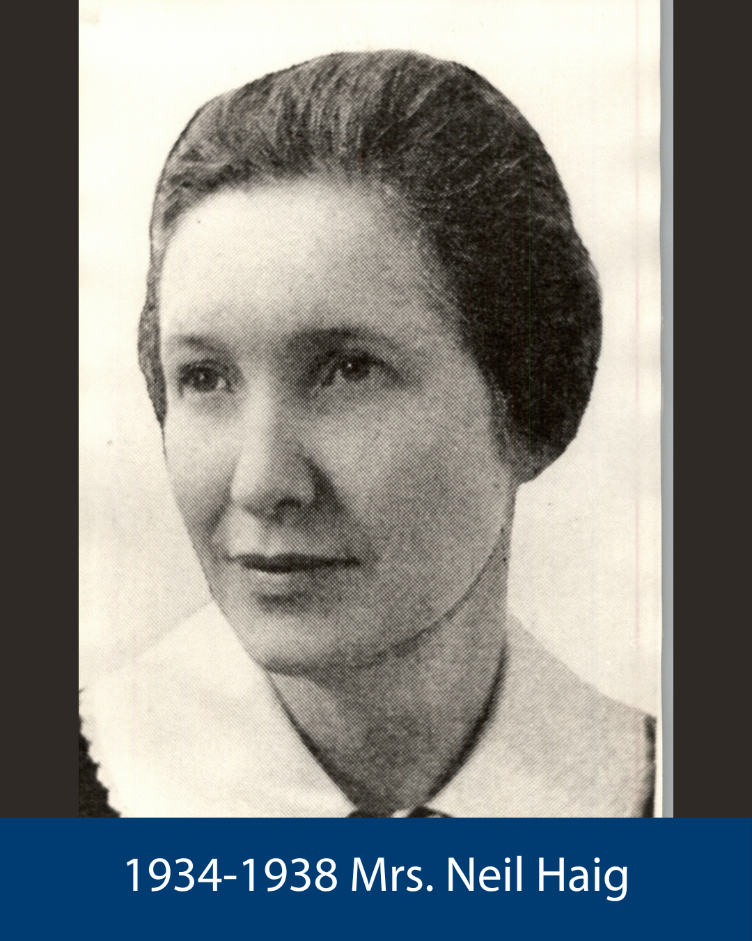 1934-1938 Mrs. Neil Haig