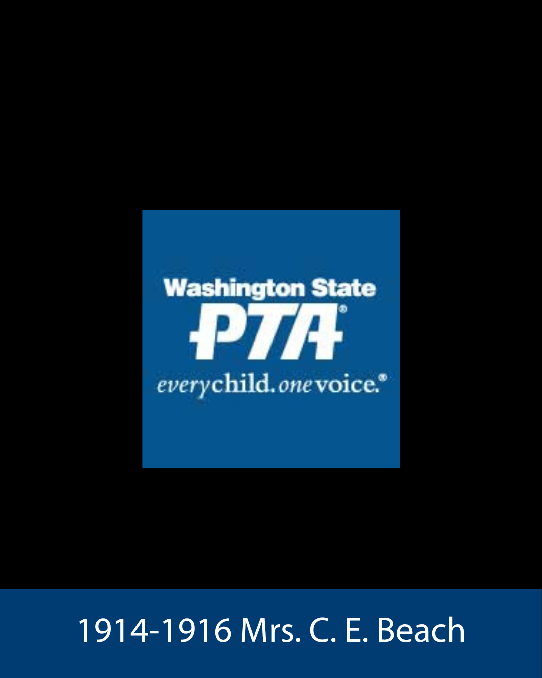 1914-1916 Mrs. C. E. Beach