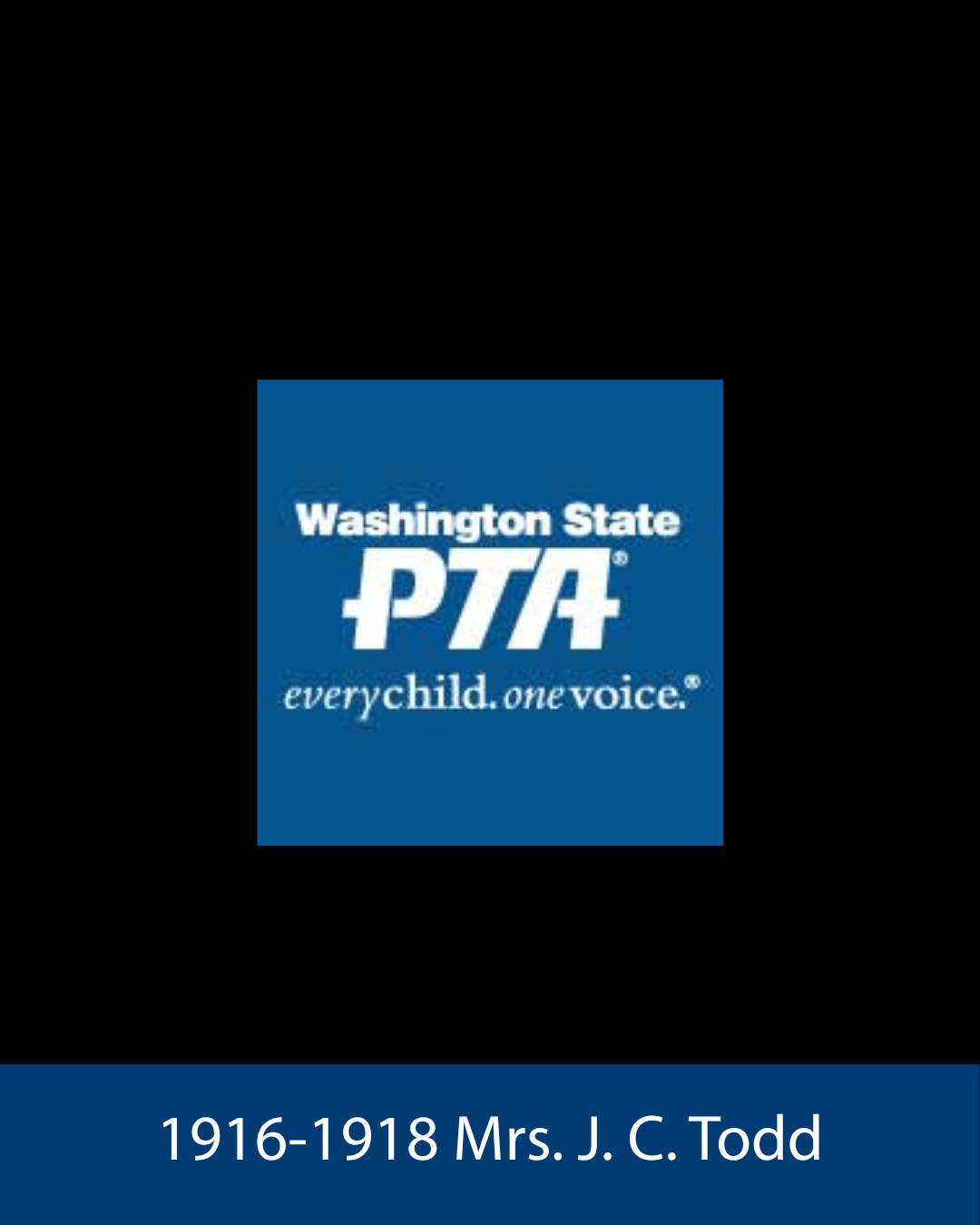 1916-1918 Mrs. J. C. Todd