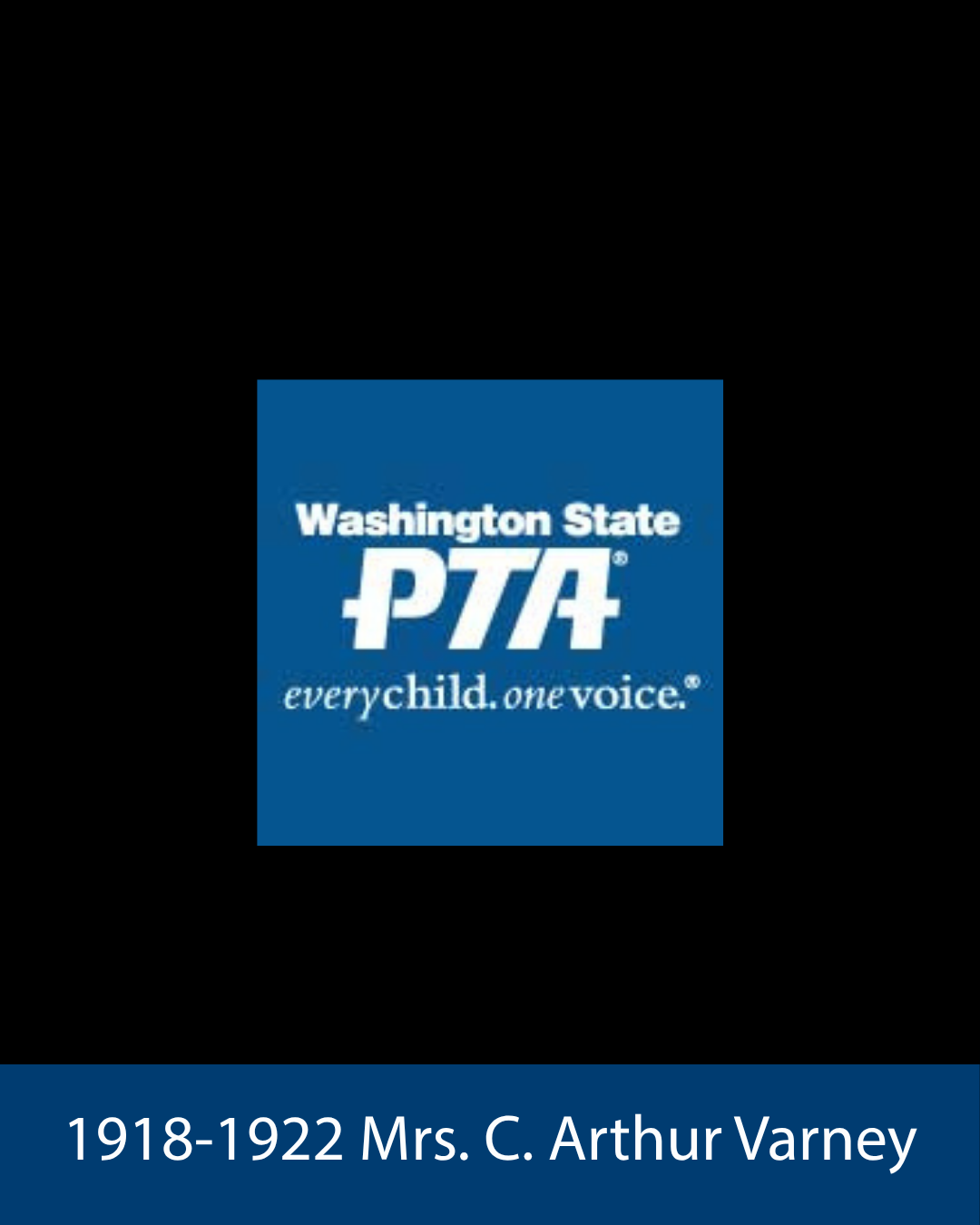 1918-1922 Mrs. C. Arthur Varney